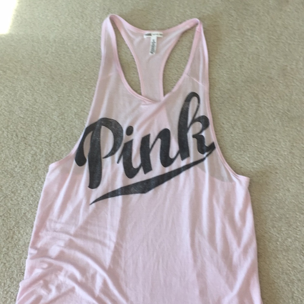 Pink tank top